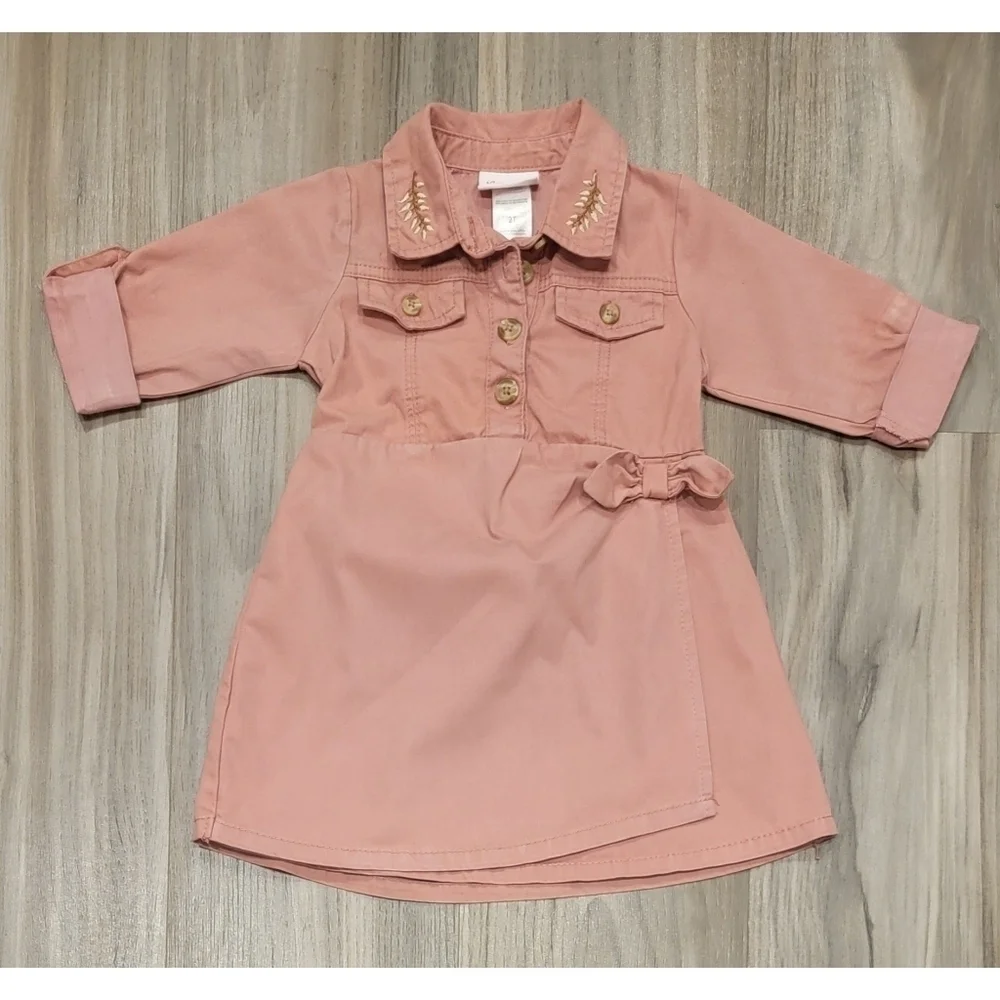 Little Lass girls Wrap dress size 2T
